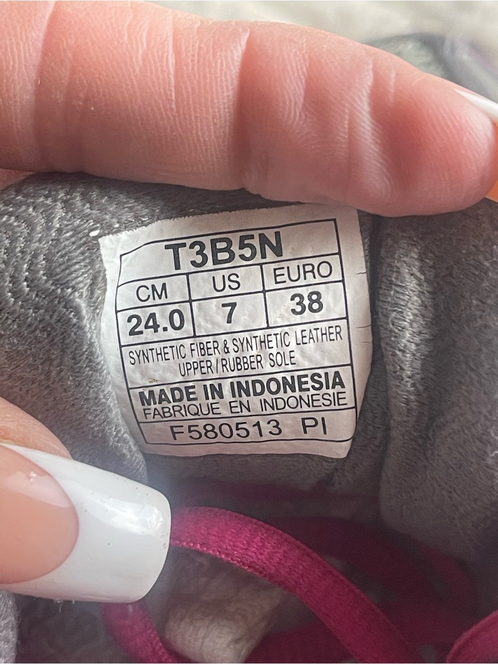 ASICS Gel Women’s Running Shoes Gray Pink Teal Cushion GEL Technology Size 10 - Picture 9 of 9